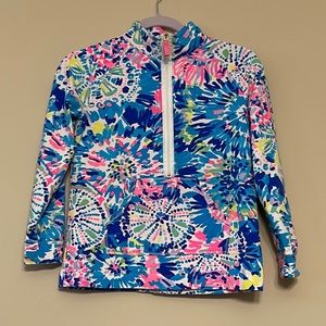Lilly Pulitzer girls popover size XL